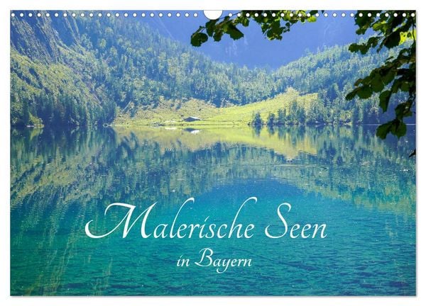 Produktbild: Malerische Seen in Bayern (Wandkalender 2026 DIN A3 quer), CALVENDO Monatskalender