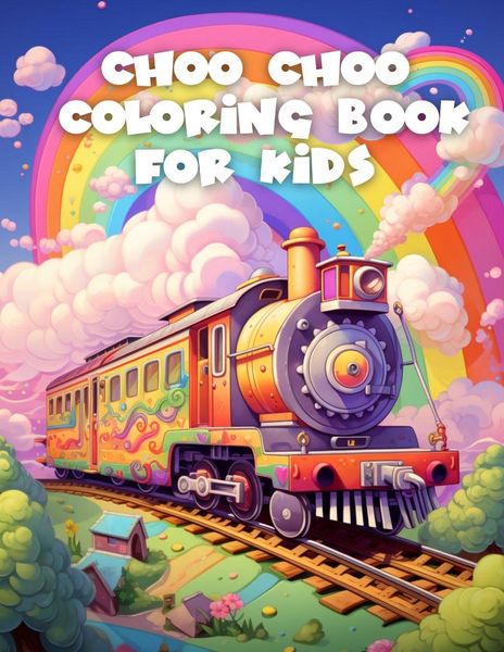 Produktbild: Choo Choo Coloring Book For Kids