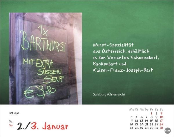 Produktbild: Bastian Sick Tagesabrei&szlig;kalender 2027