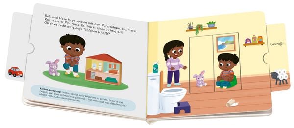 Produktbild: Play+ Mein erstes Schiebebuch Baden, waschen, Zähne putzen - ab 18 Monate