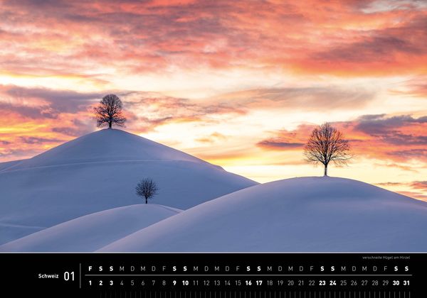 Produktbild: Schweiz Premiumkalender 2027