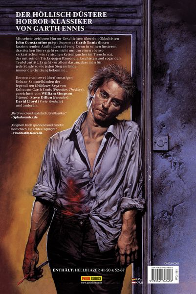 Produktbild: Hellblazer von Garth Ennis (Deluxe Edition)