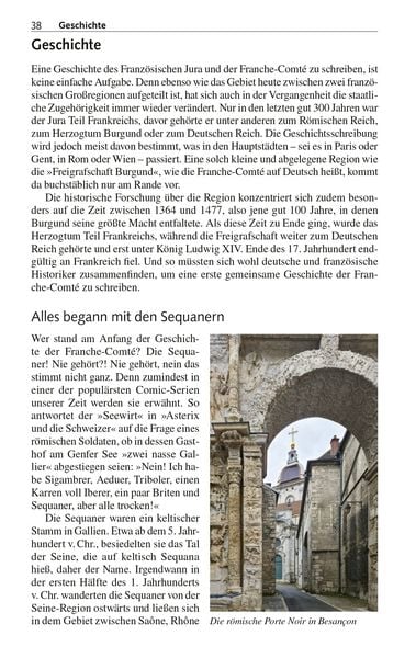 Produktbild: TRESCHER Reiseführer Französischer Jura
