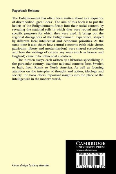Produktbild: Enlightenment in the National Context