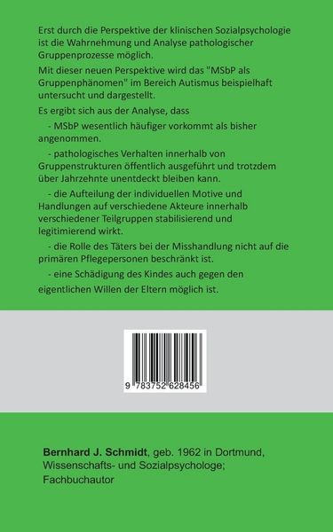 Produktbild: Das M&uuml;nchhausen Stellvertreter Syndrom als Gruppenph&auml;nomen