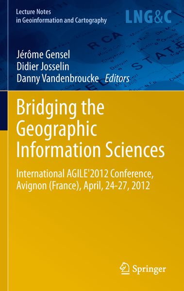 Produktbild: Bridging the Geographic Information Sciences