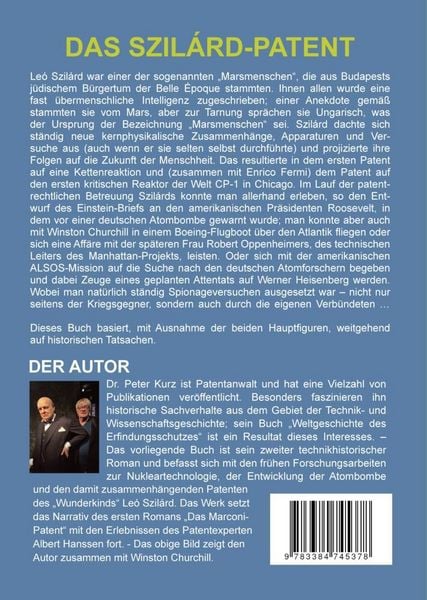 Produktbild: Das Szil&aacute;rd-Patent