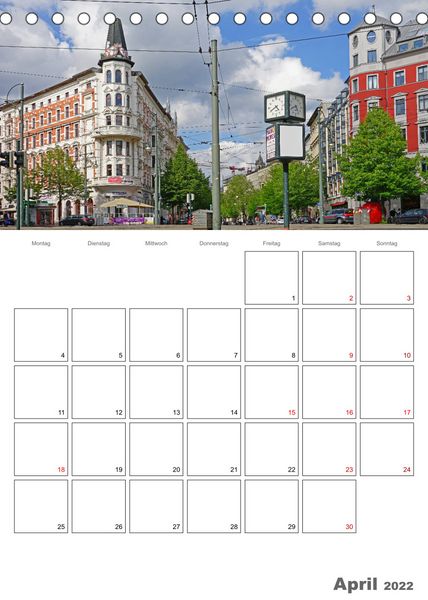 Produktbild: Urbanes Magdeburg (Tischkalender 2022 DIN A5 hoch)