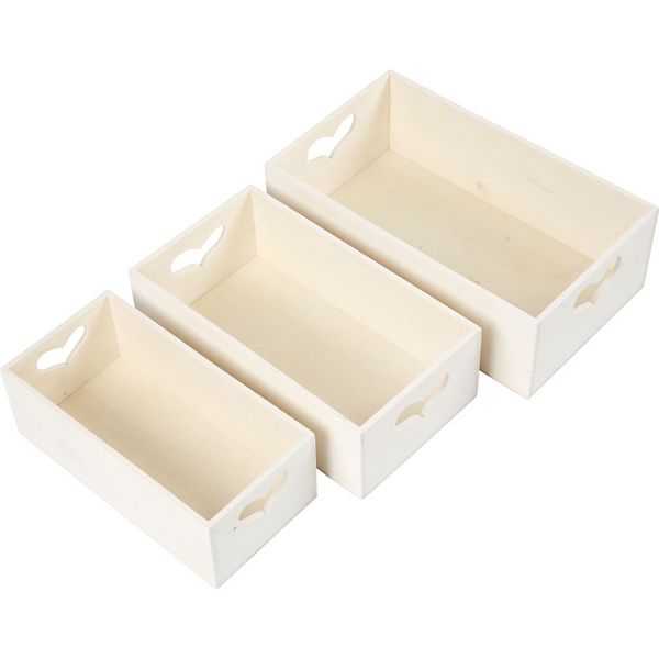 Produktbild: Creativ Company Aufbewahrungsboxen, 3er Set