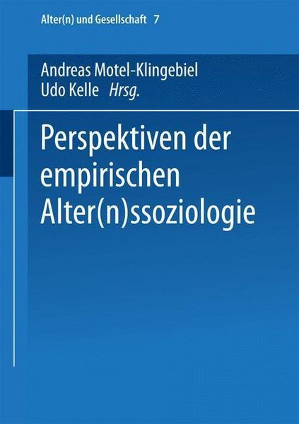 Produktbild: Perspektiven der empirischen Alter(n)ssoziologie