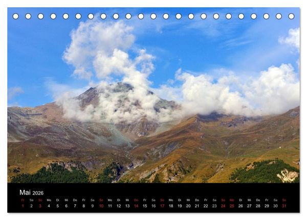 Produktbild: Alpen Impressionen (Tischkalender 2026 DIN A5 quer), CALVENDO Monatskalender