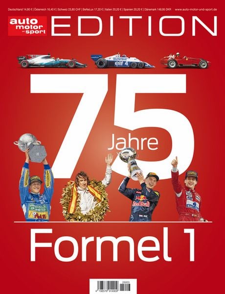 Ams Edition - 75 Jahre Formel 1, Taschenbuch von , Motorbuch Verlag, 978-3-613-32228-8