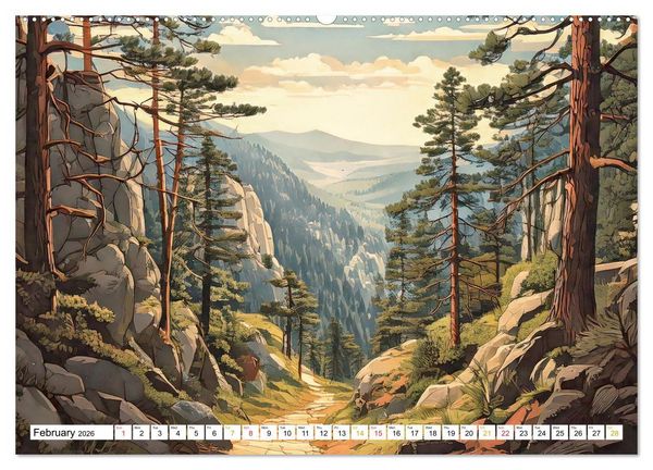 Produktbild: Braun, W: Peaceful Realms of Illustrated Landscapes (High Qu