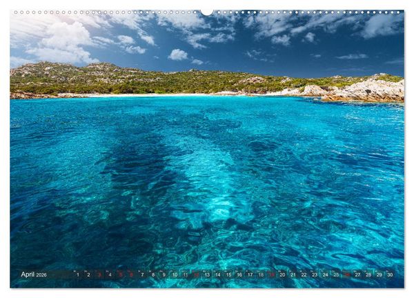 Produktbild: Sardinien - Karibik des Mittelmeers (Wandkalender 2026 DIN A2 quer), CALVENDO Monatskalender