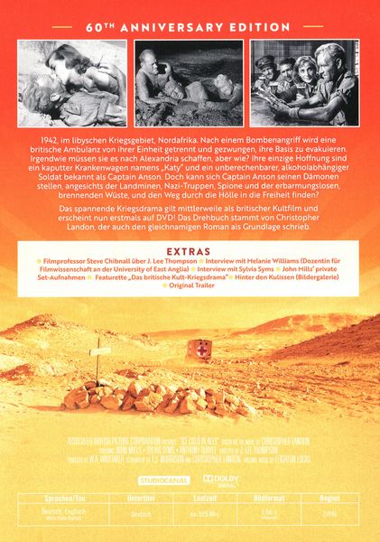 Produktbild: Ice Cold in Alex - Feuersturm &uuml;ber Afrika - Digital Remastered [2 DVDs]