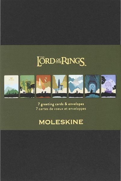 Produktbild: Moleskine Der Herr der Ringe Postkarten (7er-Set)