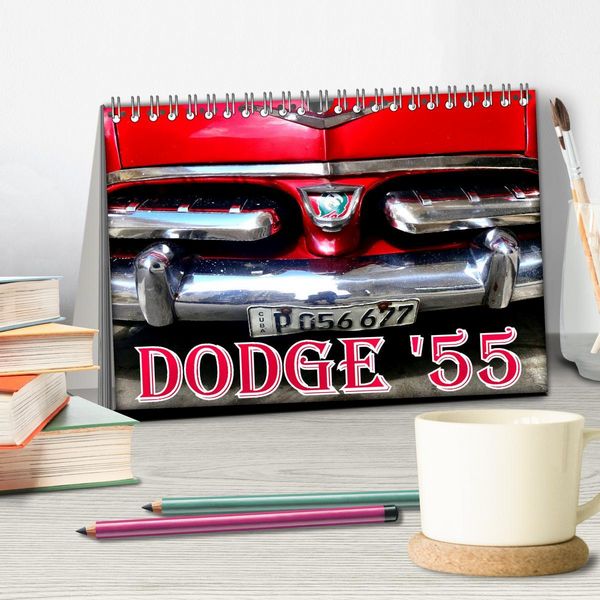 Produktbild: DODGE '55 (Tischkalender 2026 DIN A5 quer), CALVENDO Monatskalender