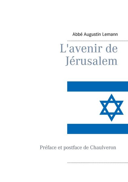 Produktbild: L'avenir de J&eacute;rusalem