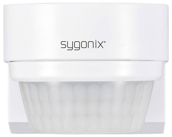 Produktbild: Sygonix SY-6733030 Wand, Oberfl&auml;chenmontage PIR-Bewegungsmelder 240&deg; Relais Wei&szlig; IP65