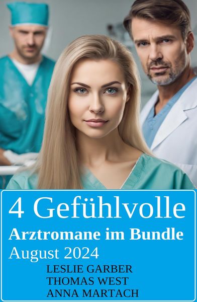 Produktbild: 4 Gef&uuml;hlvolle Arztromane im Bundle August 2024