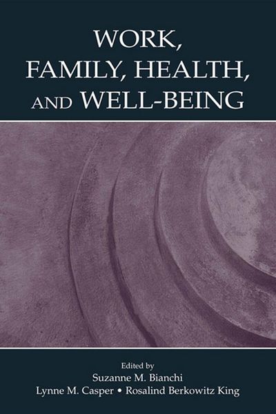 Produktbild: Work, Family, Health, and Well-Being