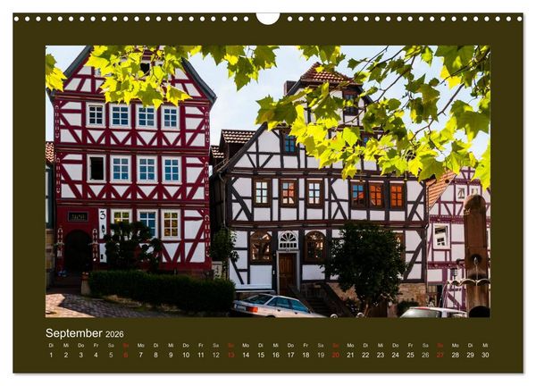 Produktbild: Fachwerk in Nordhessen (Wandkalender 2026 DIN A3 quer), CALVENDO Monatskalender
