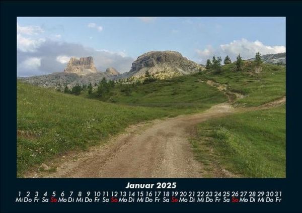 Produktbild: Berge 2025 Fotokalender DIN A5