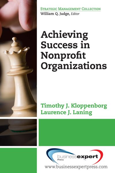 Produktbild: Achieving Success in Nonprofit Organizations
