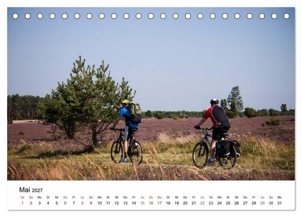 Produktbild: L&uuml;neburger Heide (Tischkalender 2027 DIN A5 quer), CALVENDO Monatskalender