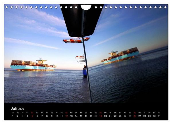 Produktbild: Containerwelten (Wandkalender 2026 DIN A4 quer), CALVENDO Monatskalender