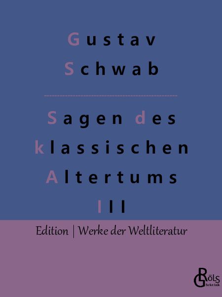 Produktbild: Sagen des klassischen Altertums - Teil 3