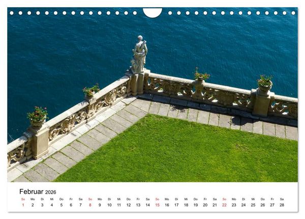 Produktbild: Impressionen vom Comer See (Wandkalender 2026 DIN A4 quer), CALVENDO Monatskalender