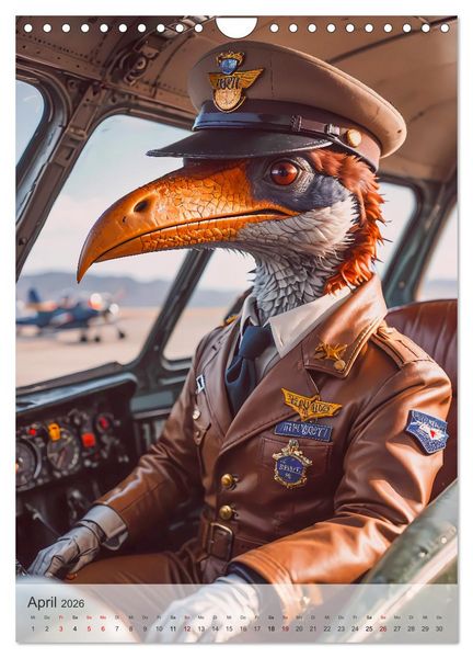 Produktbild: Jurassic Alltag - Dinos &uuml;berall (Wandkalender 2026 DIN A4 hoch), CALVENDO Monatskalender