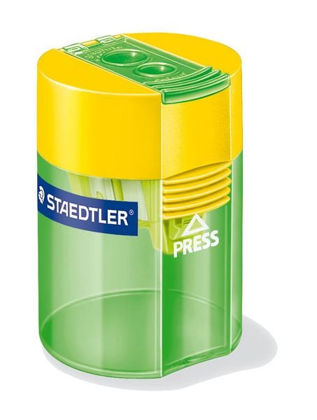 Produktbild: STAEDTLER Schreib- und Zeichbedarf Doppelspitzdose farbig sortiert, 1 St&uuml;ck