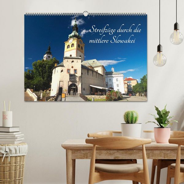 Produktbild: Streifz&uuml;ge durch die mittlere Slowakei (Wandkalender 2026 DIN A2 quer), CALVENDO Monatskalender