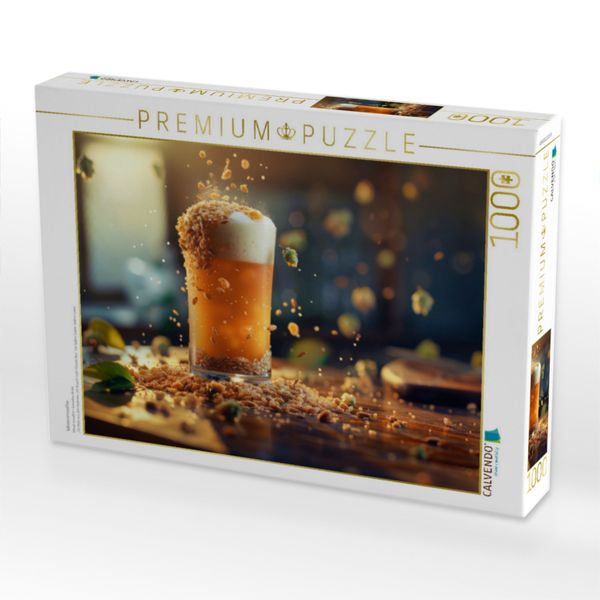 Produktbild: CALVENDO Puzzle Weizensmoothie | 1000 Teile Lege-Gr&ouml;&szlig;e 64x48cm Foto-Puzzle f&uuml;r gl&uuml;ckliche Stunden