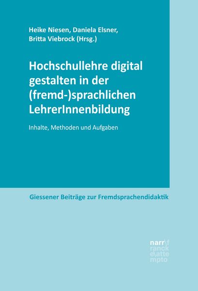 Produktbild: Hochschullehre digital gestalten in der (fremd-)sprachlichen LehrerInnenbildung