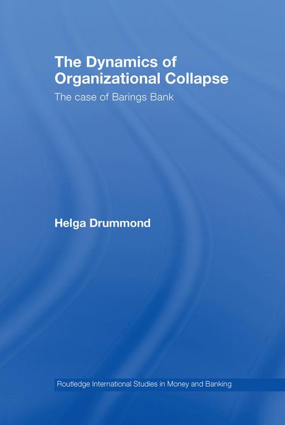 Produktbild: The Dynamics of Organizational Collapse