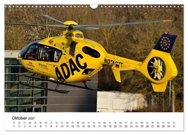 Produktbild: Hubschrauberdynamik in allen Facetten (Wandkalender 2027 DIN A3 quer), CALVENDO Monatskalender