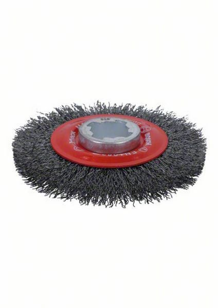 Produktbild: Bosch Accessories Scheibenb&uuml;rste Clean for Metal X-LOCK, gewellt, 115 mm, 0,3 mm 2608620732 1 St.