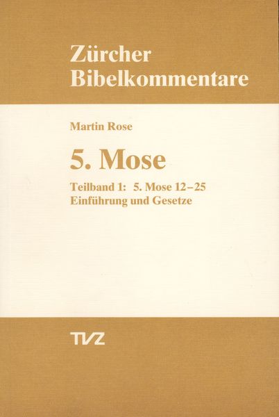 Produktbild: 5. Mose Deuteronomium
