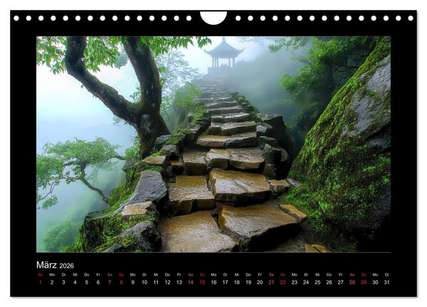 Produktbild: Abenteuerliche Wege (Wandkalender 2026 DIN A4 quer), CALVENDO Monatskalender