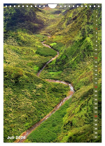 Produktbild: Aloha - Wasser auf Hawaii (Wandkalender 2026 DIN A4 hoch), CALVENDO Monatskalender