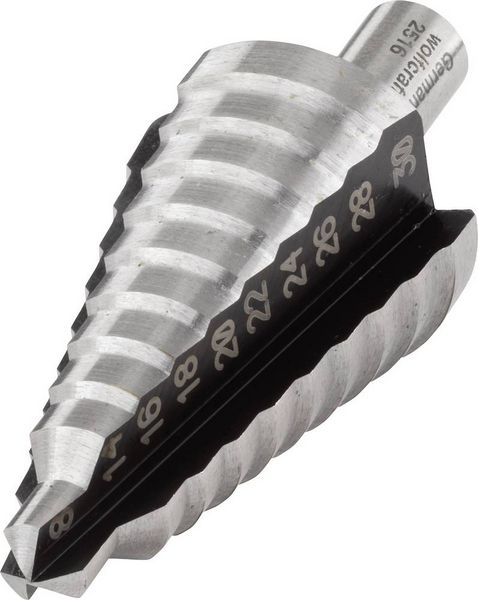 Produktbild: Wolfcraft 2516000 HSS Stufenbohrer Zylinderschaft 1St.