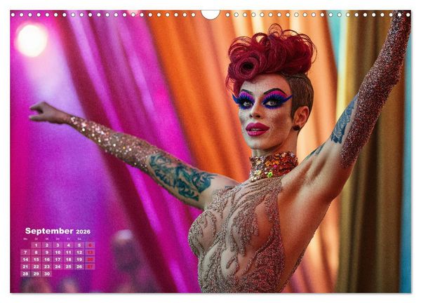 Produktbild: LGBTQ Pride - Regenbogenzeit, der Kalender f&uuml;r Vielfalt und Liebe (Wandkalender 2026 DIN A3 quer), CALVENDO Monatskalender