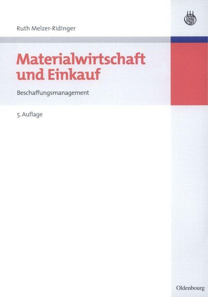Produktbild: Materialwirtschaft und Einkauf
