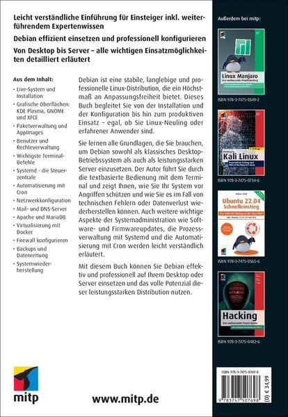 Produktbild: Debian GNU/Linux 12