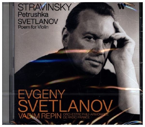 Produktbild: Stravinsky:Petrouchka/Svetlanov:Peom for Violin&Or