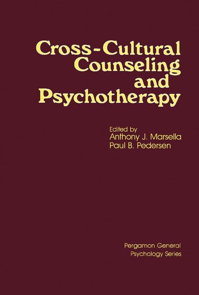 Produktbild: Cross-Cultural Counseling and Psychotherapy