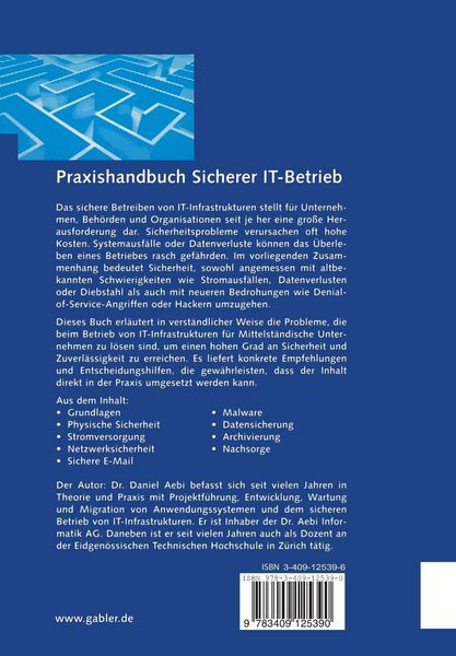 Produktbild: Praxishandbuch Sicherer IT-Betrieb